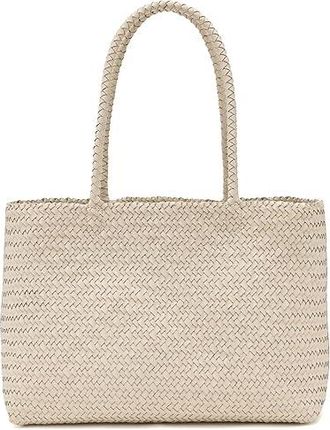 Madewell Handwoven Leather Tote Tote Handbags Vintage Muslin