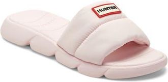 Hunter Coast Water Resistant Slide Sandal in Light Pink 680 at Nordstrom, Size 11