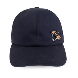 Burberry Baseball Cap - Heren - Petten - Blauw - S - Katoen - Accessoires