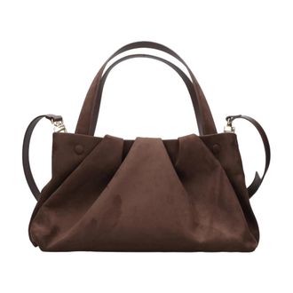 Themoir&egrave; Dames, Tassen, Bruin, Maat: ONE Size Leer