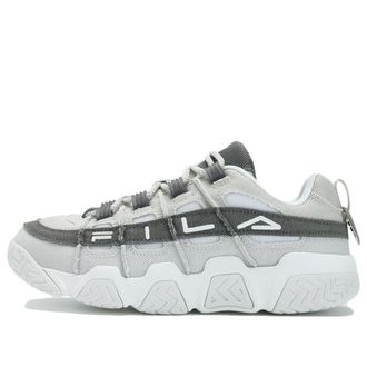 Fila (WMNS) FILA Barricade Basketball Shoes Grey White T12W333201FNQ