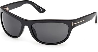Tom Ford Anders Smoke Square Mens Sunglasses FT1363 01A 62