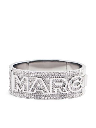 Marc Jacobs Bracciale con cristalli - Argento