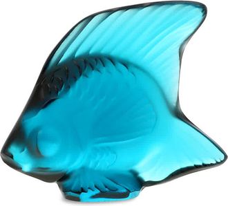 Lalique Crystal Fish Turquoise 30005
