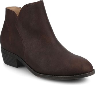 Journee Collection Womens Solarah Pull-on Ankle Bootie