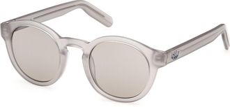 adidas OR0155 20G Mens Sunglasses Grey Size 48