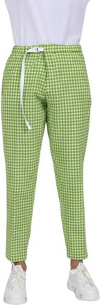 White Sand Stijlvolle broeken voor mannen en vrouwen - Dames - Chinos - Groen - XS - Broeken