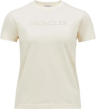 Moncler Stijlvol T-shirt voor mannen - Dames - T-shirts - Beige - L - Tops