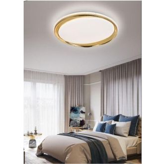 Trade Shop Trade Shop Traesio - Trade Shop - Lampadario Plafoniera Luminosa Led Da Soffitto Dimmerabile 3 Toni Di Luce C25-3c