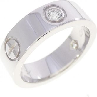 Cartier White Gold (18K) Band Ring (Pre-Owned)