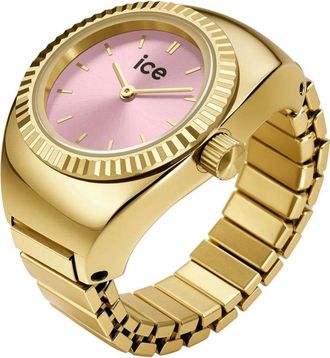 Ice Watch Womens 025518 Ladies Chouchou Watch Ring - Gold Stainless Steel - One Size