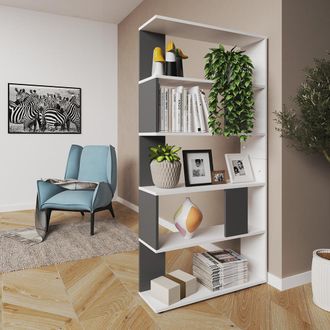 Vicco Separador De Ambientes, Antracita, 80 X 162.6 Cm