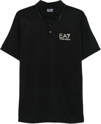 Emporio Armani Polo con logo - Nero