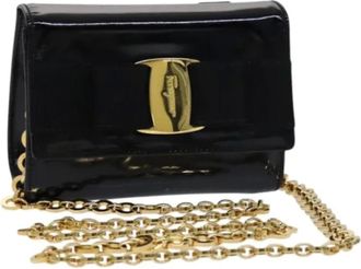 Ferragamo Pre-owned Tela shoulder-bags - - Pre-owned - Donna - Nero - ONE SIZE