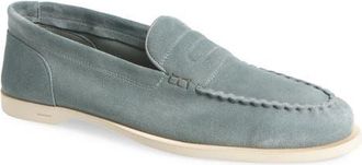 John Lobb Pace Loafer in Ice Blue at Nordstrom, Size 10.5Us