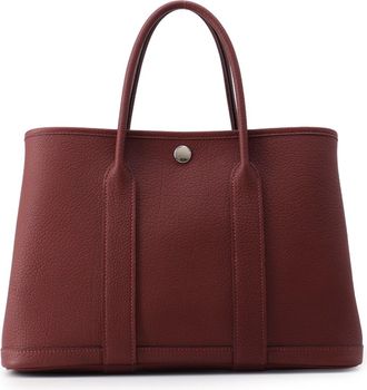 Herm&egrave;s Rouge H Negonda Leather Tote Bag