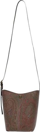 Etro Borsa a secchiello in pelle Paisley - - Bags - Donna - Multicolore - ONE SIZE