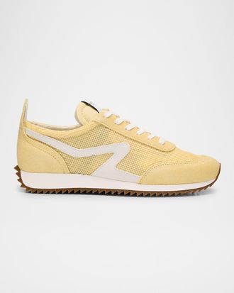 Rag & Bone Mesh Suede Retro Runner Sneakers