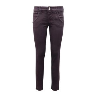 Cycle Skinny Glitter Broek - Dames - Skinny Jeans - Paars - W27 - Katoen - Jeans