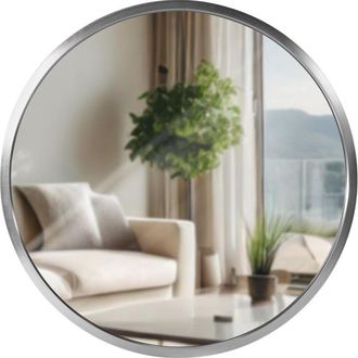 Clp Espejo De Pared Elsie Plateado S