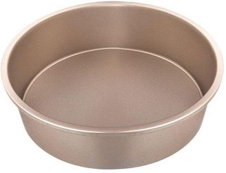 OEM Teglia Rotonda Con Fondo Removibile, Accessorio Da Forno, Teglia Antiaderente Per Cheesecake Con Fondo Removibile, Nera, 21,5 X 6 Cm