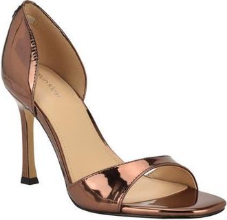 Calvin Klein Aileen Stiletto Sandal in Bronze at Nordstrom, Size 7.5