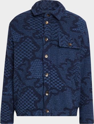 Etro Men & apos;s Roma Knitted Overshirt