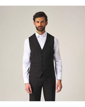 Skopes Madrid Suit Waistcoat Black
