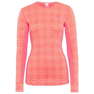Kari Traa Rose L/S 2.0 Merinounterw&auml;sche f&uuml;r Damen | rot