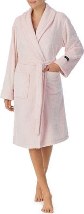 Kate Spade New York plush robe in Rose at Nordstrom, Size Large/x-Large