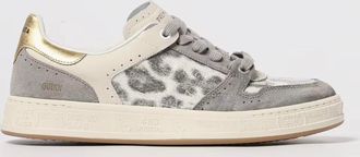 Premiata Womens Quinn Leopard Sneaker In Grey