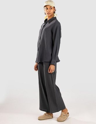 Blue Tomato Long Linen Hose grau