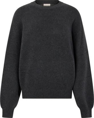 Khaite Margaux Sweater - Dames - Cashmere truien - Grijs - XS - Kasjmier - Truien & Vesten