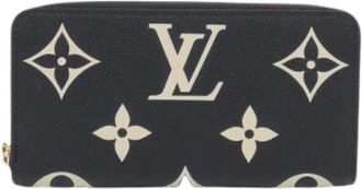 Louis Vuitton Pre-owned Clutches, male, Black, Size: ONE SIZE Pre-owned Bicolor Monogram Empreinte Wallet