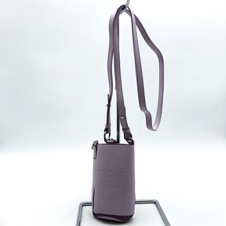 Fendi Purple Leather Pochette (Pre-Owned)