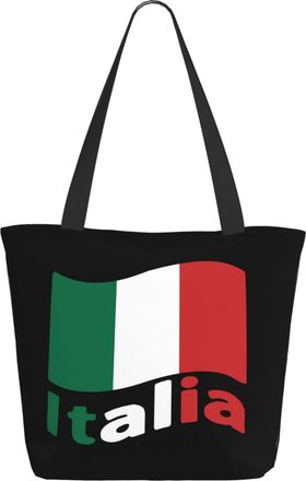 AOOEDM Italian Flag Ladies Shopping Bag 13x11x7in.The Perfect ValentineS Day Gift.It Is The Best ValentineS Day Gift For Mom, Daughter, Wife,Etc