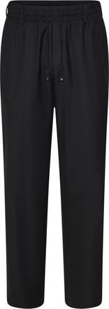 John Richmond Pantaloni con coulisse - Heren - Straight fit broeken - Blauw - M - Broeken