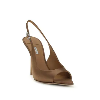 Le Silla Bella Chanel Heel - Brown