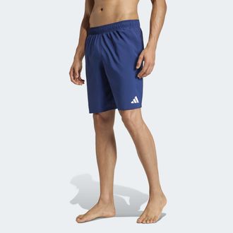 adidas Badeshorts ADIDAS PERFORMANCE 8 ZOLL, Herren, Gr. XXL, N-Gr, dunkelblau, wei&szlig;, Obermaterial: 100% Polyester, Badehosen Badeshorts