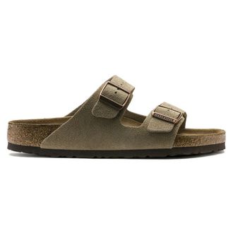 Birkenstock Sliders, female, Beige, 6 UK, Sandals Arizona Soft Footbed Narrow