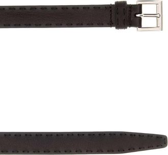 Prada Womens Brown Nappa Leather Belt Caffe Cinture Caffe