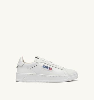 Autry DALLAS LOW SNEAKERS IN WHITE LEATHER
