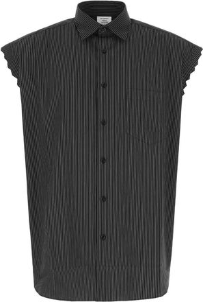 VETEMENTS Geribde Poplin Shirt