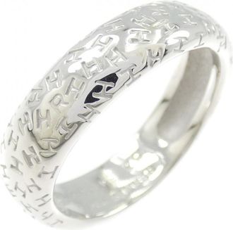 Herm&egrave;s White Gold (18K) Band Ring (Pre-Owned)