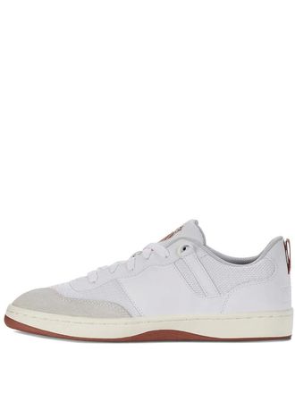 K-Swiss Sneakers in pelle con lacci e inserti in rete - Bianco