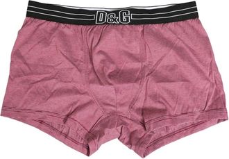 Dolce & Gabbana Regular Boxer - Heren - Onderbroek - Roze - S - Katoen - Ondergoed