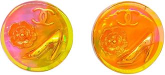 Chanel Orecchini a clip CC 1997 - Oro