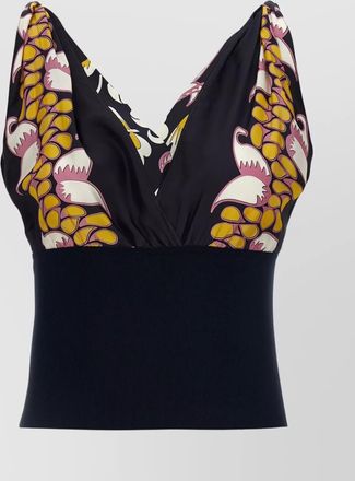 Tory Burch silk printed top
