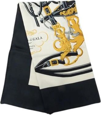 Herm&egrave;s Pre-owned Brides de Gala Scarf - Dames - Vintage Accessoires - Veelkleurig - ONE Size - Vintage