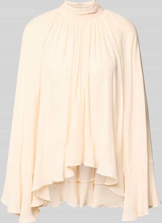 Gina Tricot Blusenshirt mit Stehkragen in Rosa, Gr&ouml;&szlig;e XS